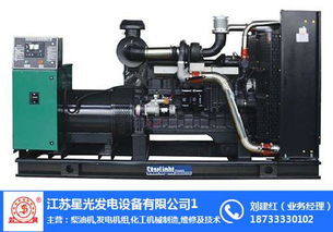 江蘇星光發(fā)電 一站式發(fā)電機解決方案